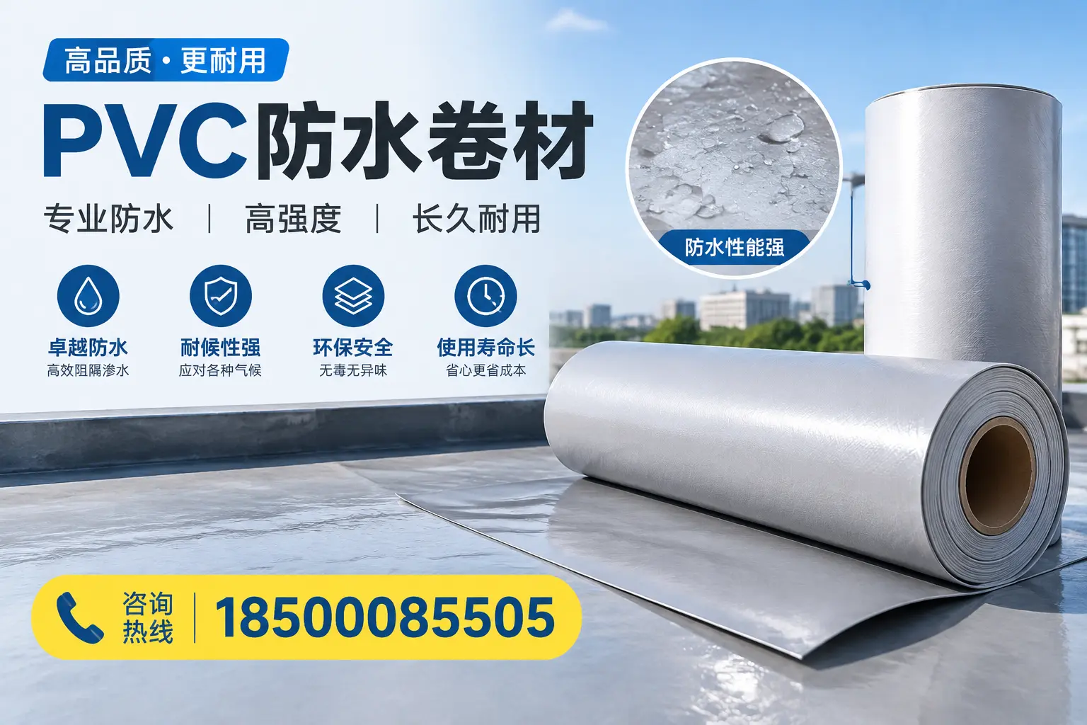 PVC防水卷材的安装方法与注意事项,新星用户必看